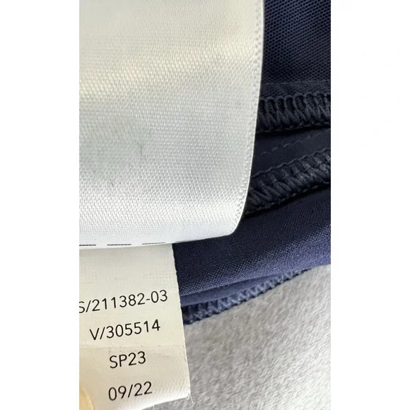 Athleta Sojo‎ Skort Size 10 Blue Lightweight Stretch With Built-In Shorts - Picture 6 of 7